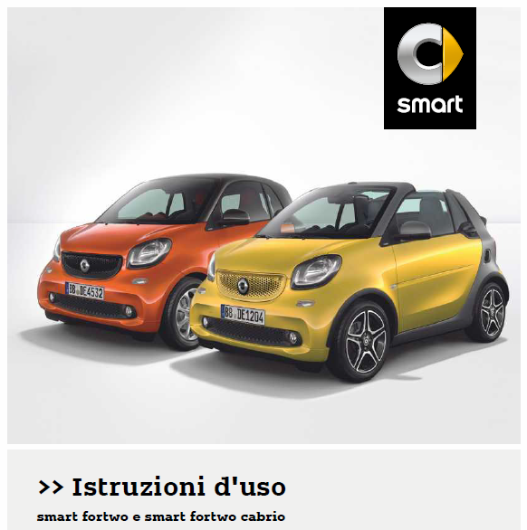 Libretti uso e manutenzione SMART
