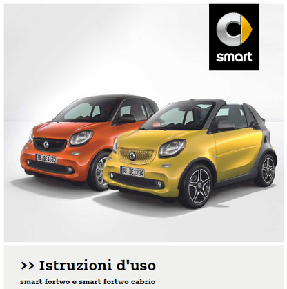 Libretti uso e manutenzione SMART