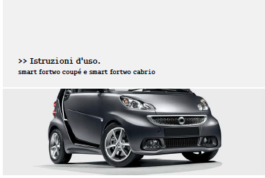 Libretti uso e manutenzione SMART