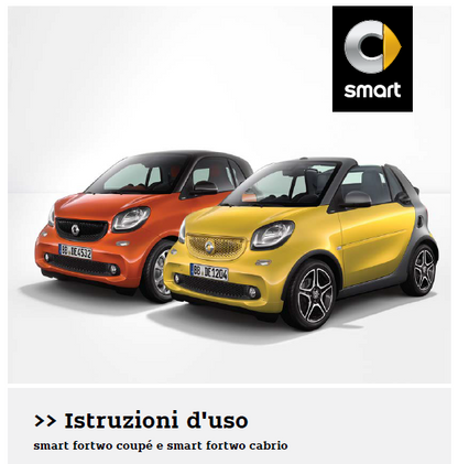 Libretti uso e manutenzione SMART