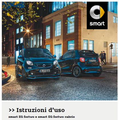 Libretti uso e manutenzione SMART