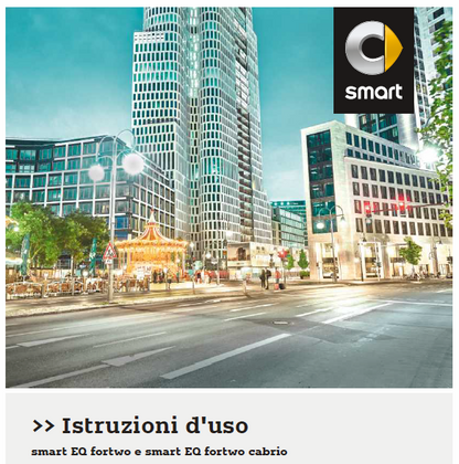 Libretti uso e manutenzione SMART