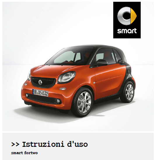 Libretti uso e manutenzione SMART